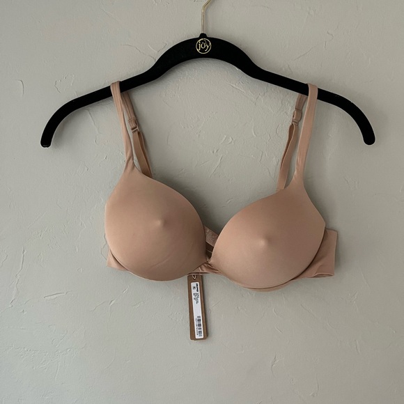 ✨SKIMS ULTIMATE NIPPLE PUSH UP BRA IN CLAY 34B 38B